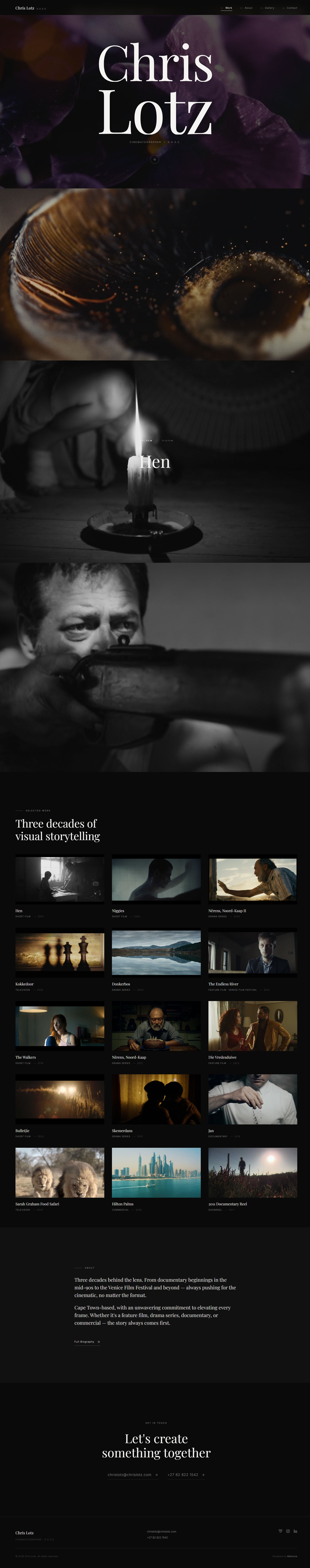 Chris Lotz site preview