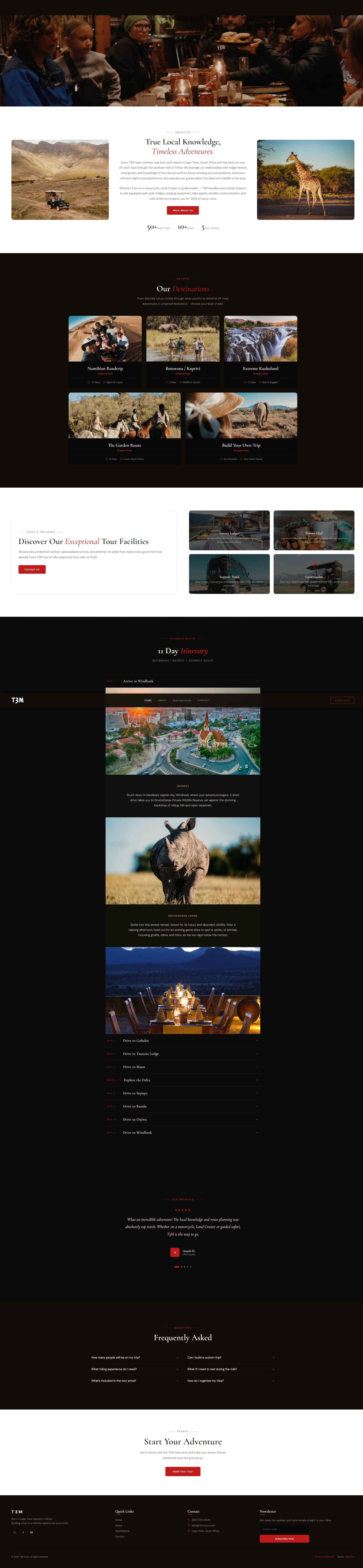 T3M Tours site preview